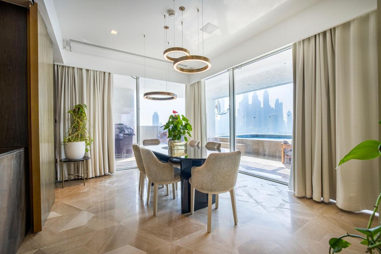 Five Palm Jumeirah 2Br Luxury Penthouse , Full Marina See View With Private Pool Dubai Ngoại thất bức ảnh