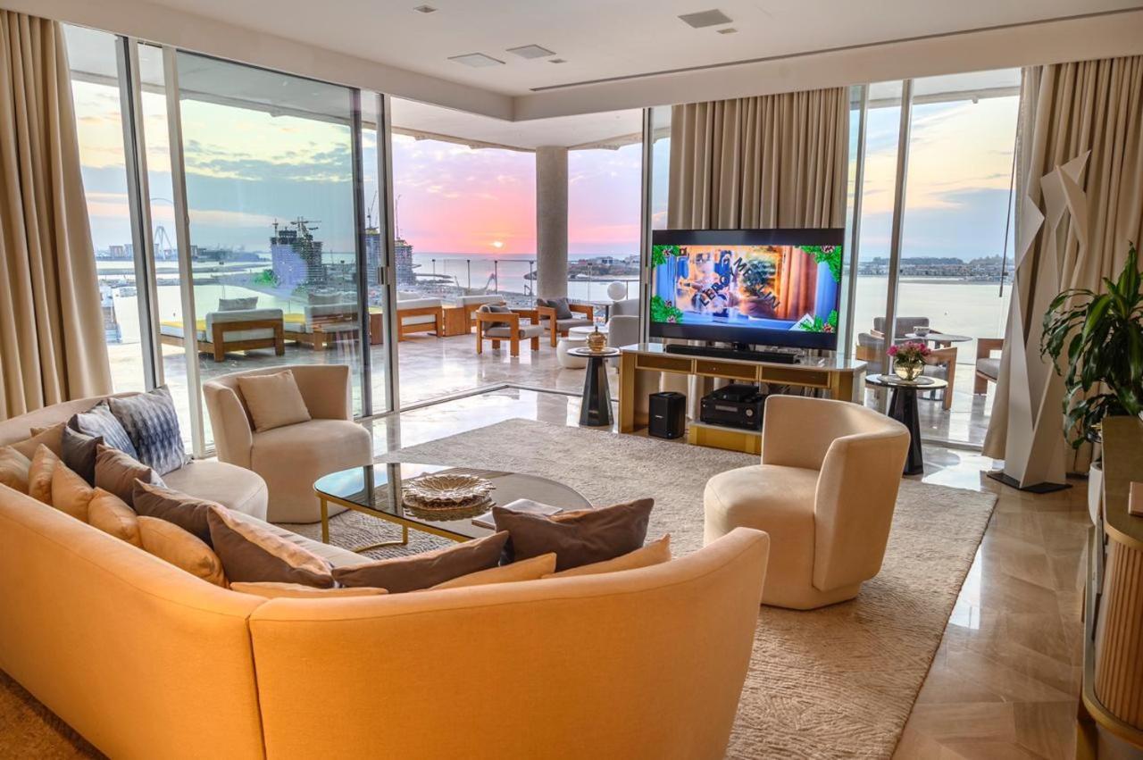 Five Palm Jumeirah 2Br Luxury Penthouse , Full Marina See View With Private Pool Dubai Ngoại thất bức ảnh