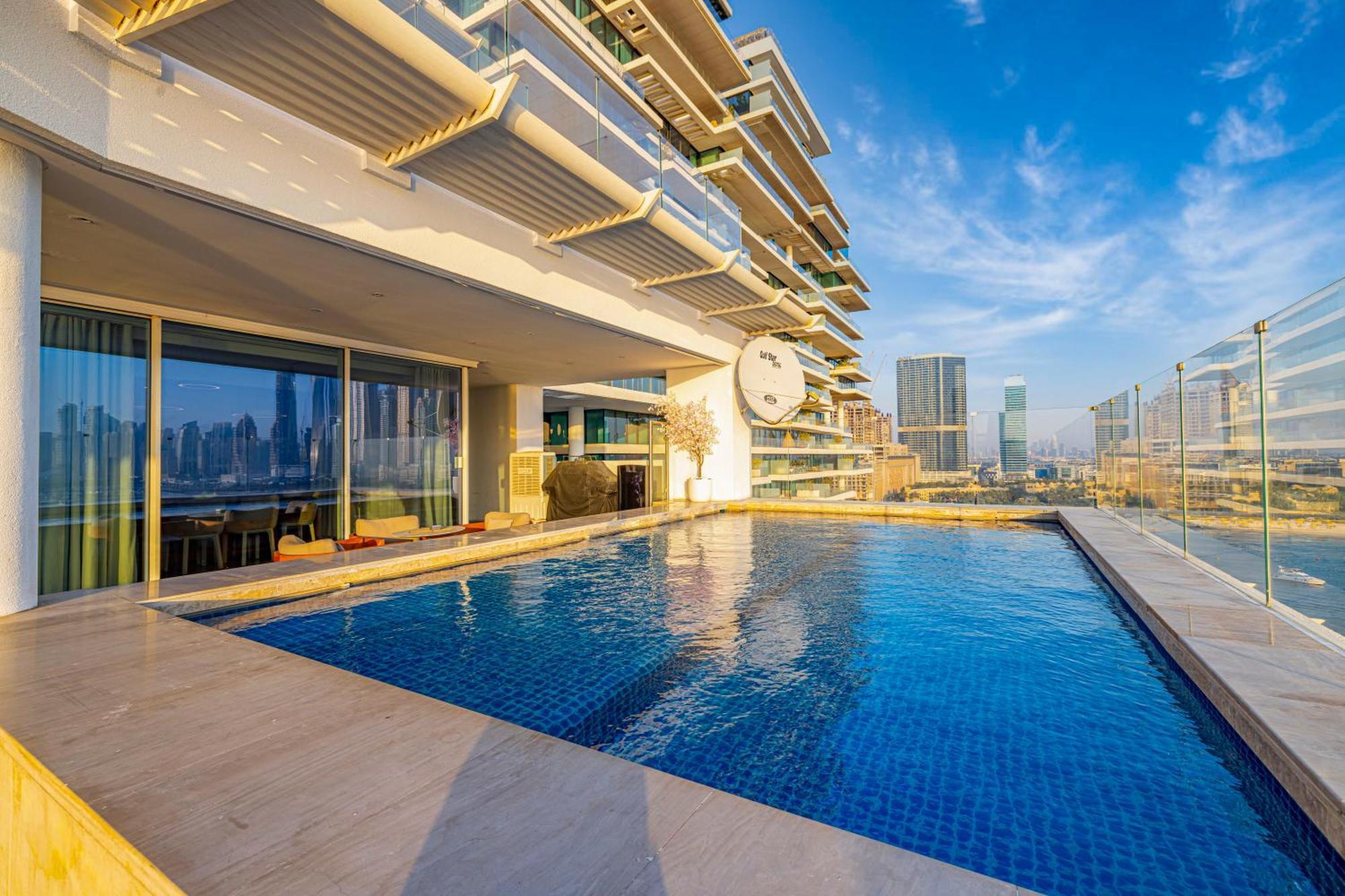 Five Palm Jumeirah 2Br Luxury Penthouse , Full Marina See View With Private Pool Dubai Ngoại thất bức ảnh