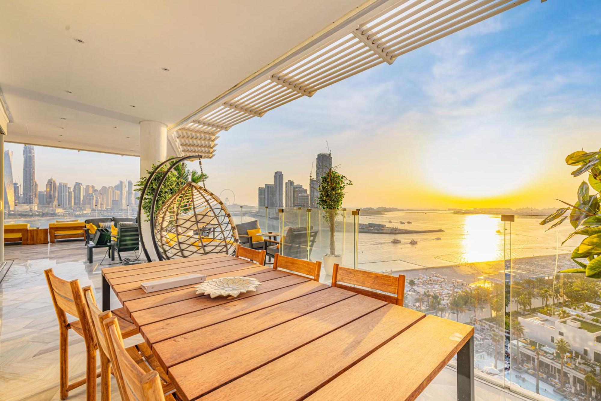 Five Palm Jumeirah 2Br Luxury Penthouse , Full Marina See View With Private Pool Dubai Ngoại thất bức ảnh