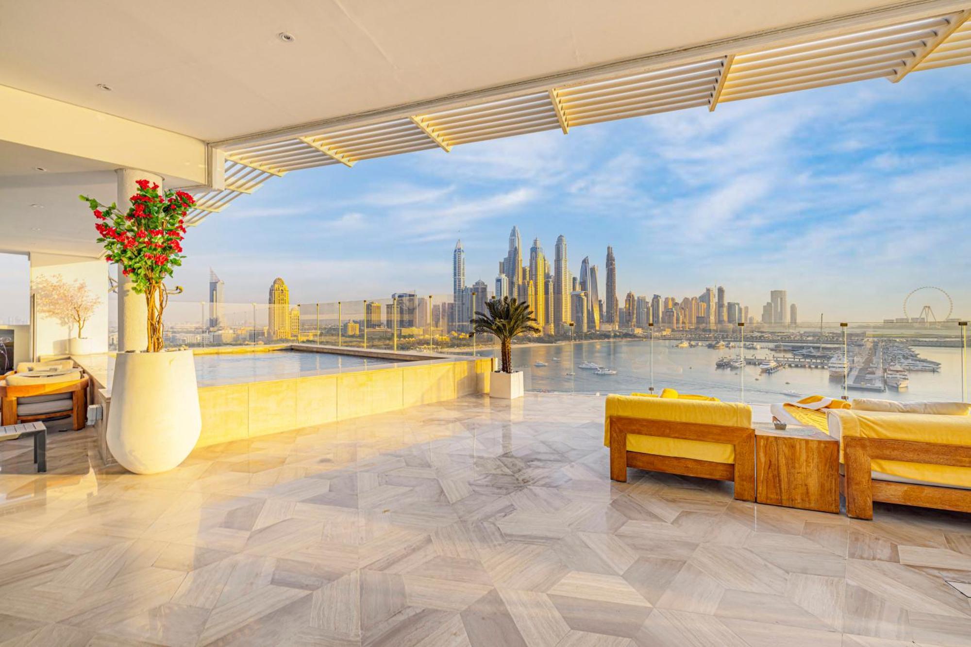 Five Palm Jumeirah 2Br Luxury Penthouse , Full Marina See View With Private Pool Dubai Ngoại thất bức ảnh