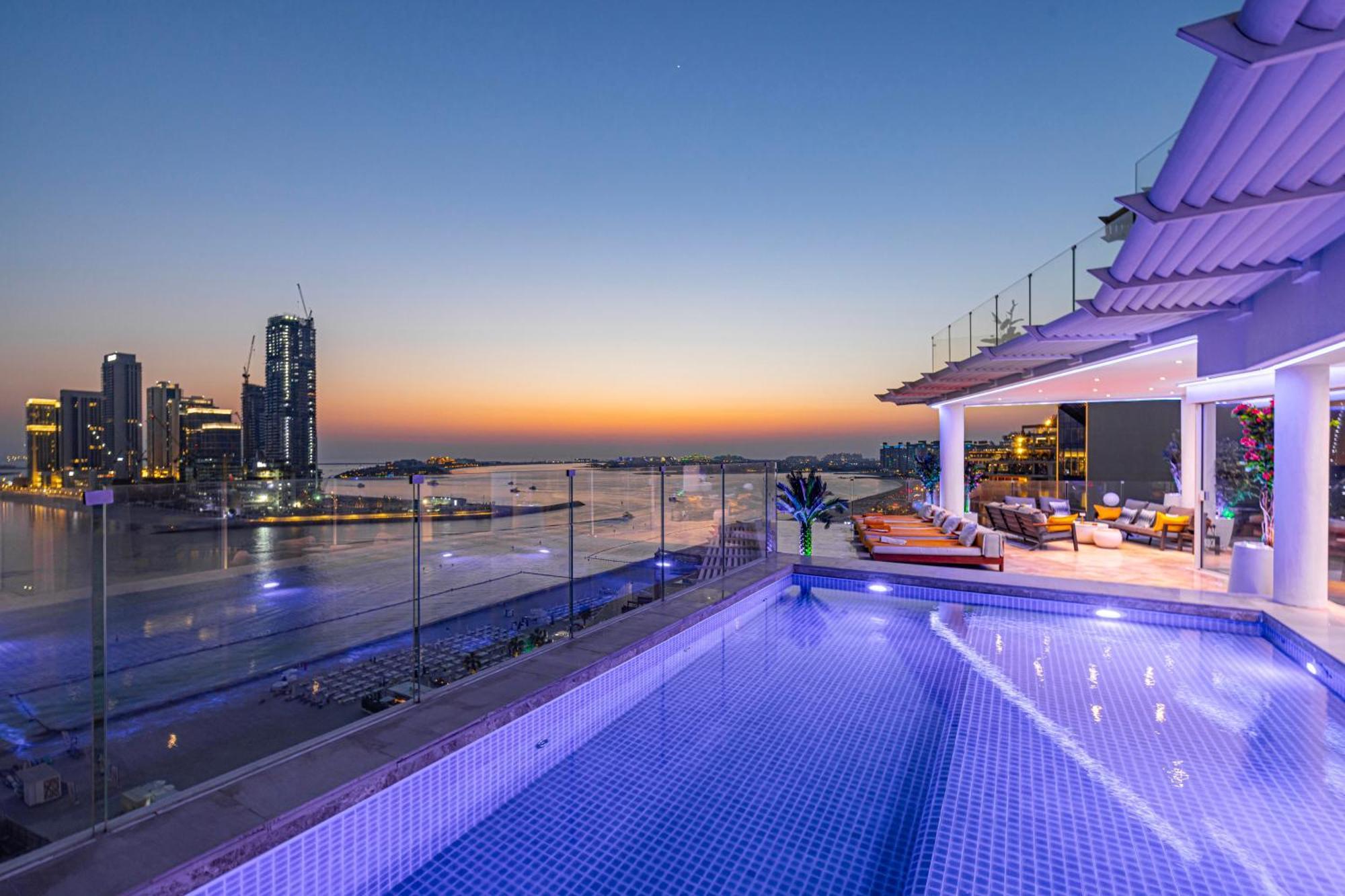 Five Palm Jumeirah 2Br Luxury Penthouse , Full Marina See View With Private Pool Dubai Ngoại thất bức ảnh