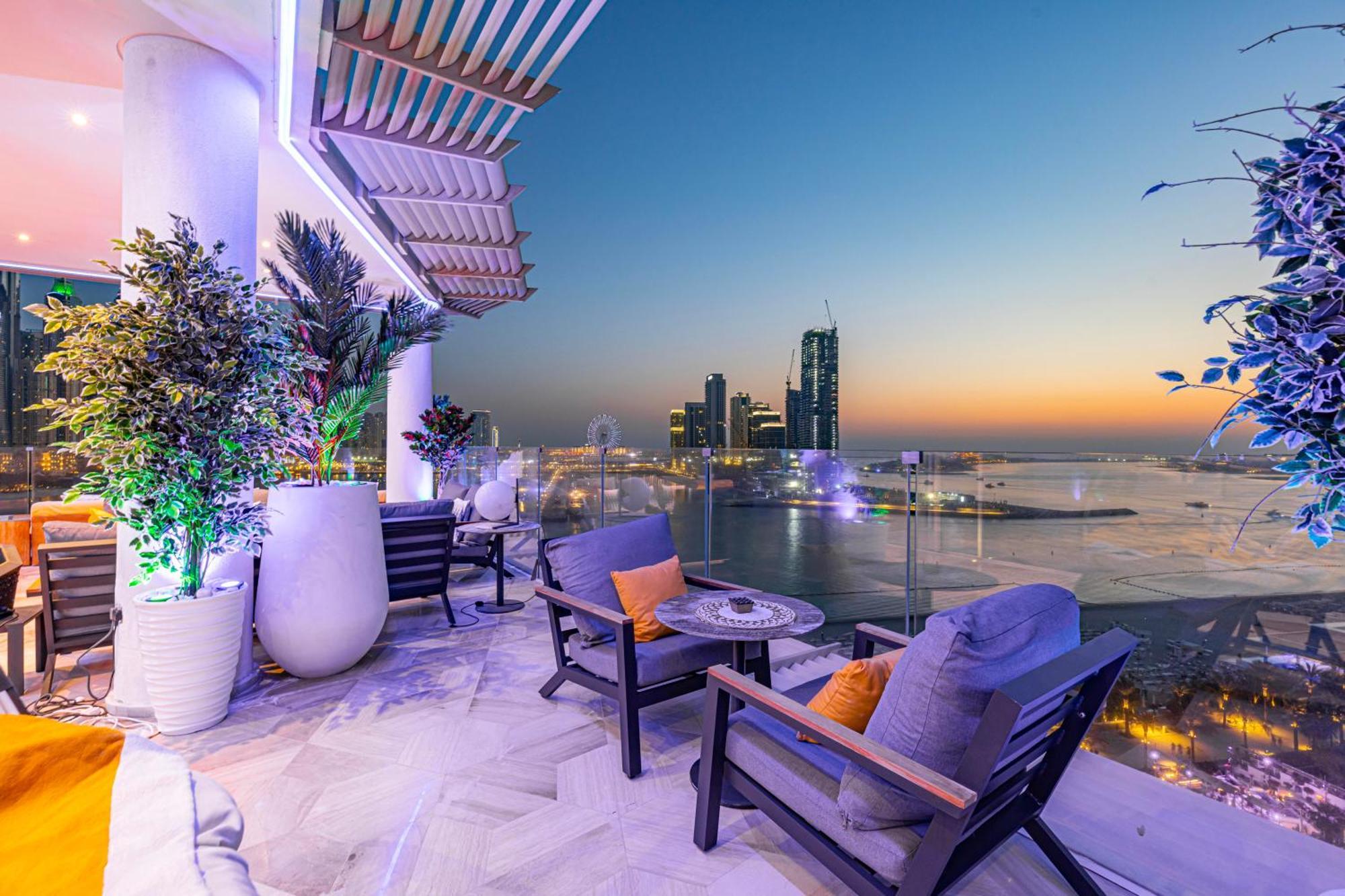 Five Palm Jumeirah 2Br Luxury Penthouse , Full Marina See View With Private Pool Dubai Ngoại thất bức ảnh